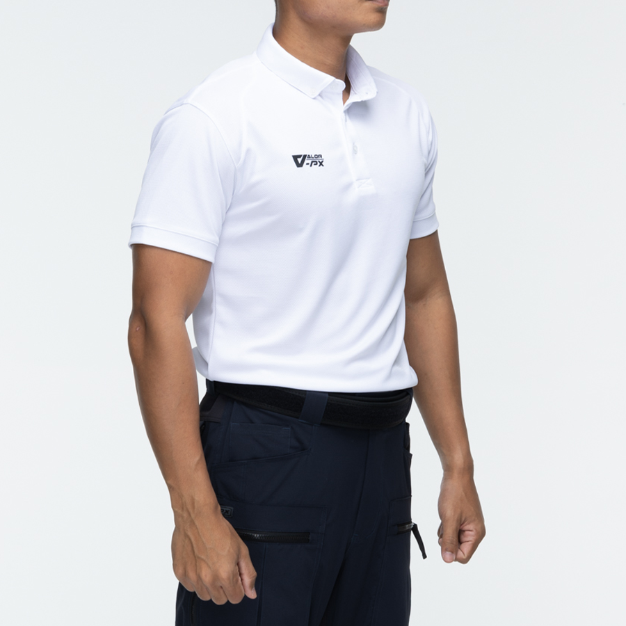 เสื้อโปโล VALOR PX - Proper Polo Shirts (Hiden 3D Screen Logo) เสื้อแขนสั้น