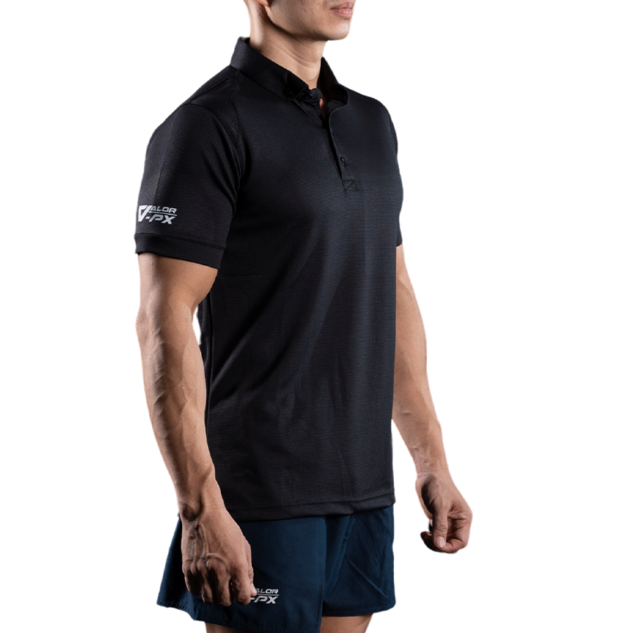 เสื้อโปโล VALOR PX - Proper Polo Shirts Slim Fit (No Screen Printing) เสื้อเปล่า โปโลแขนสั้น