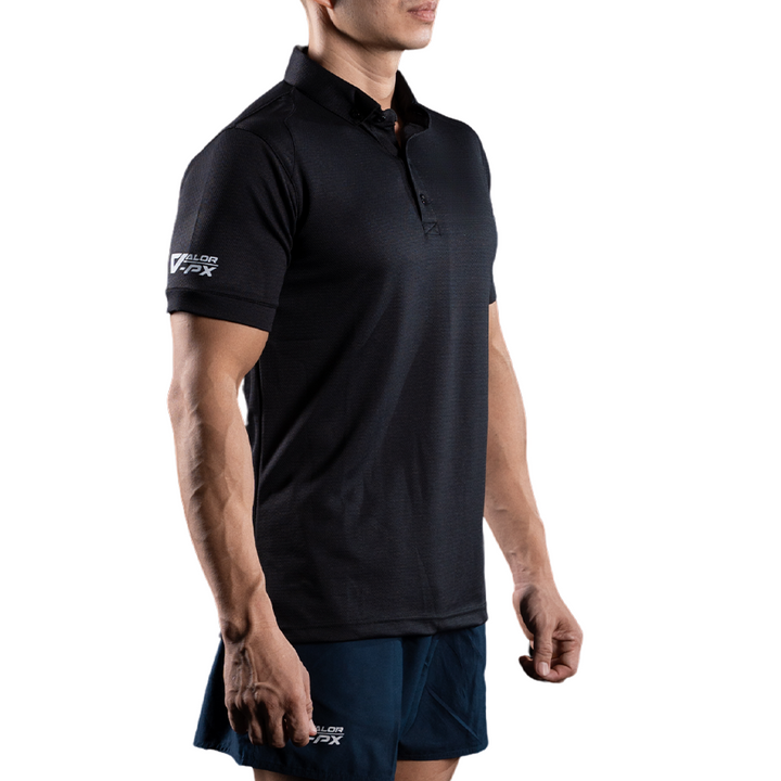 เสื้อโปโล VALOR PX - Proper Polo Shirts Slim Fit (No Screen Printing) เสื้อเปล่า โปโลแขนสั้น