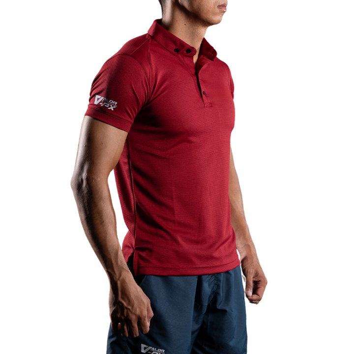 เสื้อโปโล VALOR PX - Proper Polo Shirts Slim Fit (No Screen Printing) เสื้อเปล่า โปโลแขนสั้น