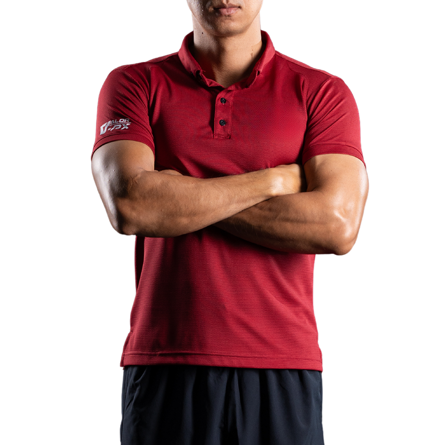 เสื้อโปโล VALOR PX - Proper Polo Shirts Slim Fit (No Screen Printing) เสื้อเปล่า โปโลแขนสั้น