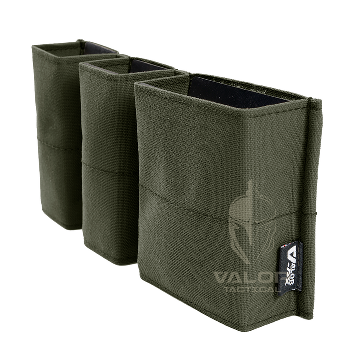 ซองแม็กกาซีน 3 ช่อง VALOR PX - Velox Magazine Pouch 9MM DB x M4 5.56