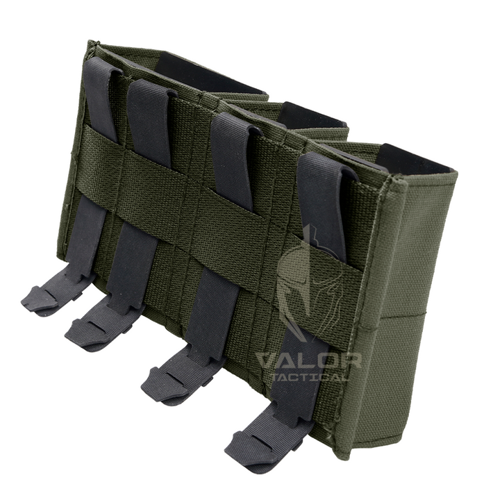ซองแม็กกาซีน 3 ช่อง VALOR PX - Velox Magazine Pouch 9MM DB x M4 5.56