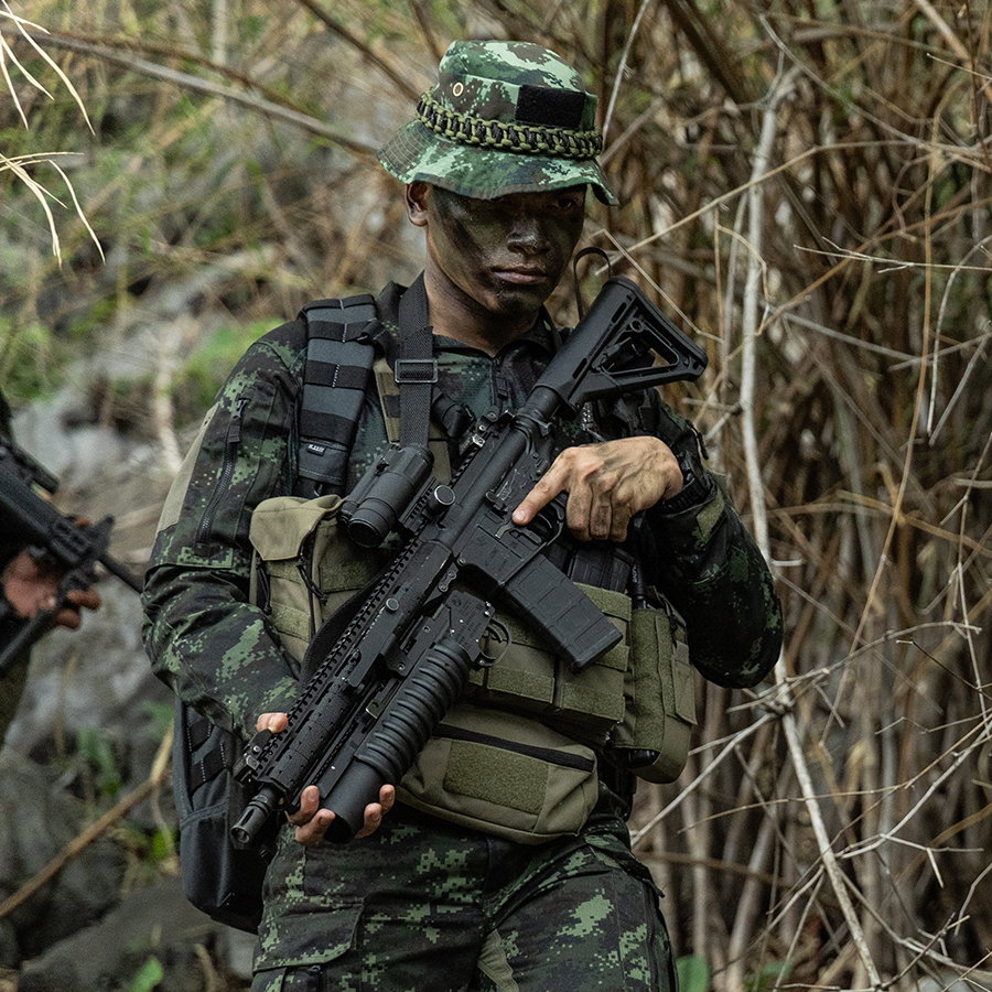 เชสริกต์ VALOR PX - Assault Split-front Chest Rig Full Set สายเก่ง สายโย่งบ่า ครบชุด