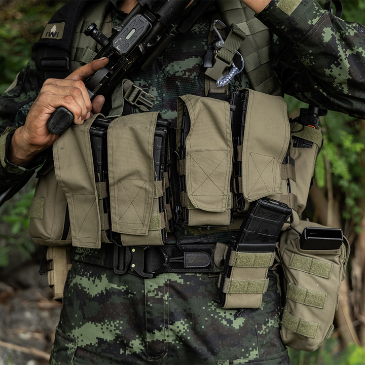เชสริกต์ VALOR PX - Assault Split-front Chest Rig Full Set สายเก่ง สายโย่งบ่า ครบชุด