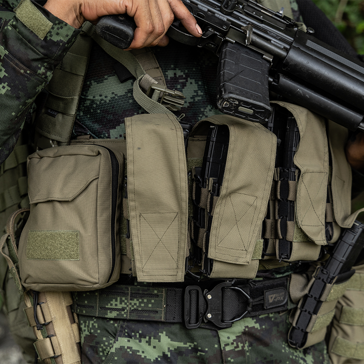 เชสริกต์ VALOR PX - Assault Split-front Chest Rig Full Set สายเก่ง สายโย่งบ่า ครบชุด