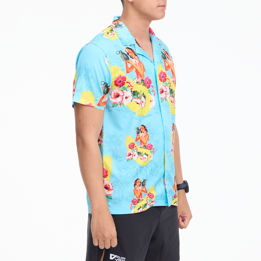 เสื้อฮาวาย VALOR PX - Girl Bomb Hawaii Shirts