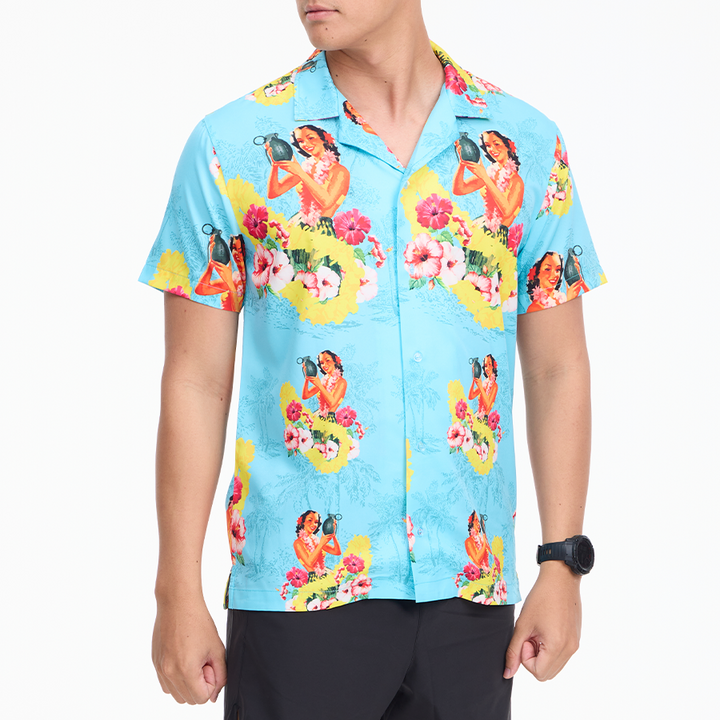 เสื้อฮาวาย VALOR PX - Girl Bomb Hawaii Shirts