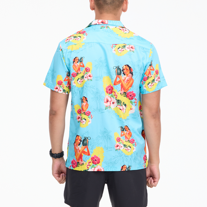 เสื้อฮาวาย VALOR PX - Girl Bomb Hawaii Shirts