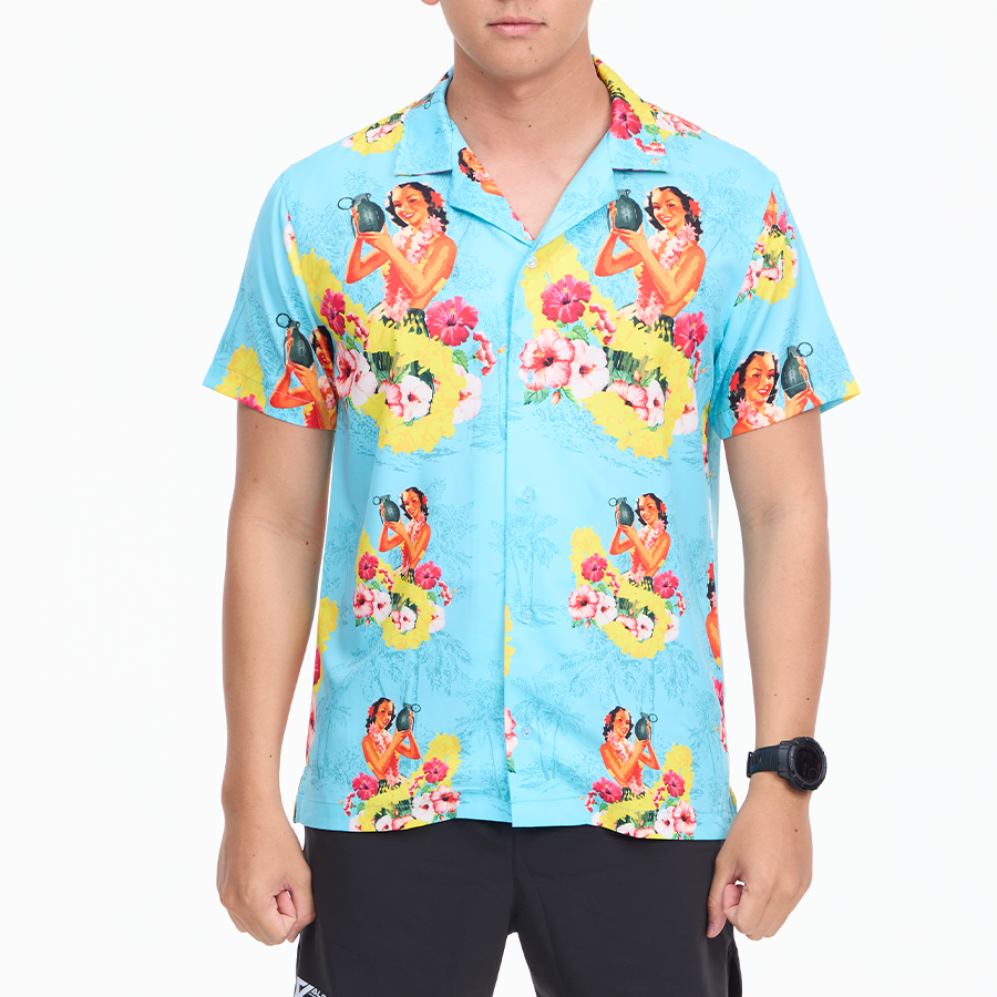 เสื้อฮาวาย VALOR PX - Girl Bomb Hawaii Shirts