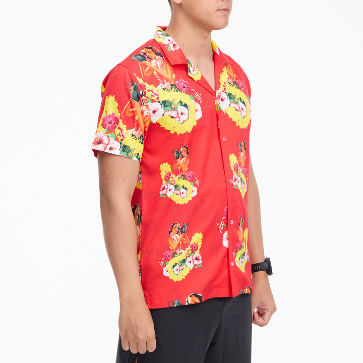 เสื้อฮาวาย VALOR PX - Girl Bomb Hawaii Shirts