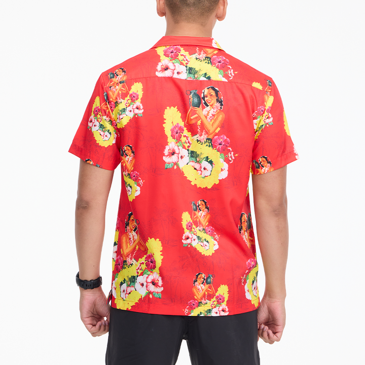 เสื้อฮาวาย VALOR PX - Girl Bomb Hawaii Shirts