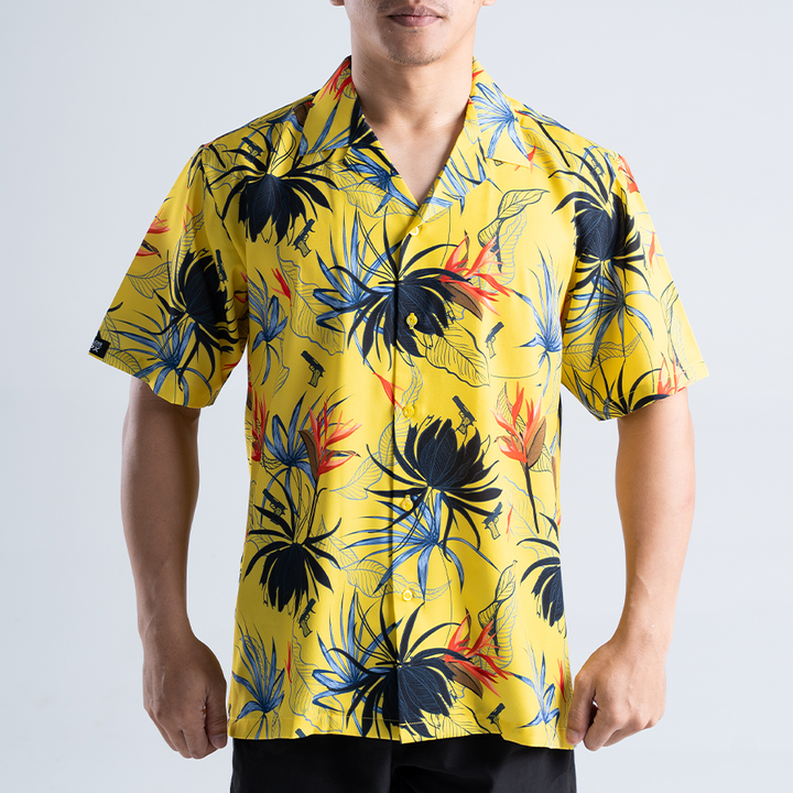 เสื้อฮาวาย VALOR PX - Gun Flower Hawaii Shirts