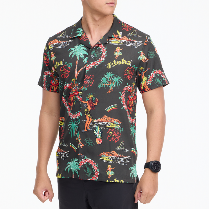 เสื้อฮาวาย VALOR PX - Aloha Vibe Hawaii Shirts