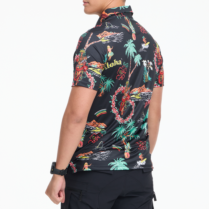 เสื้อโปโลฮาวาย VALOR PX - Aloha Vibe Polo Hawaii Shirts