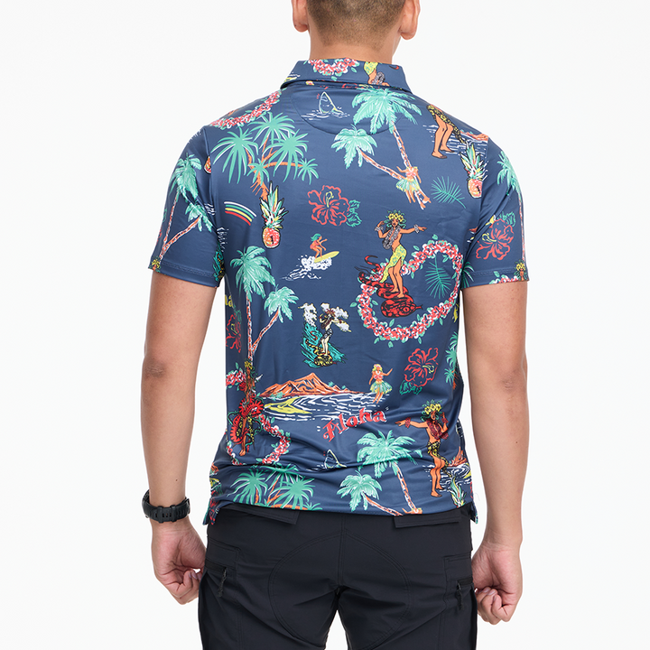 เสื้อโปโลฮาวาย VALOR PX - Aloha Vibe Polo Hawaii Shirts