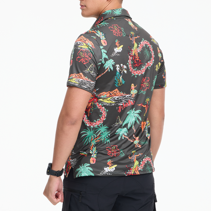 เสื้อโปโลฮาวาย VALOR PX - Aloha Vibe Polo Hawaii Shirts