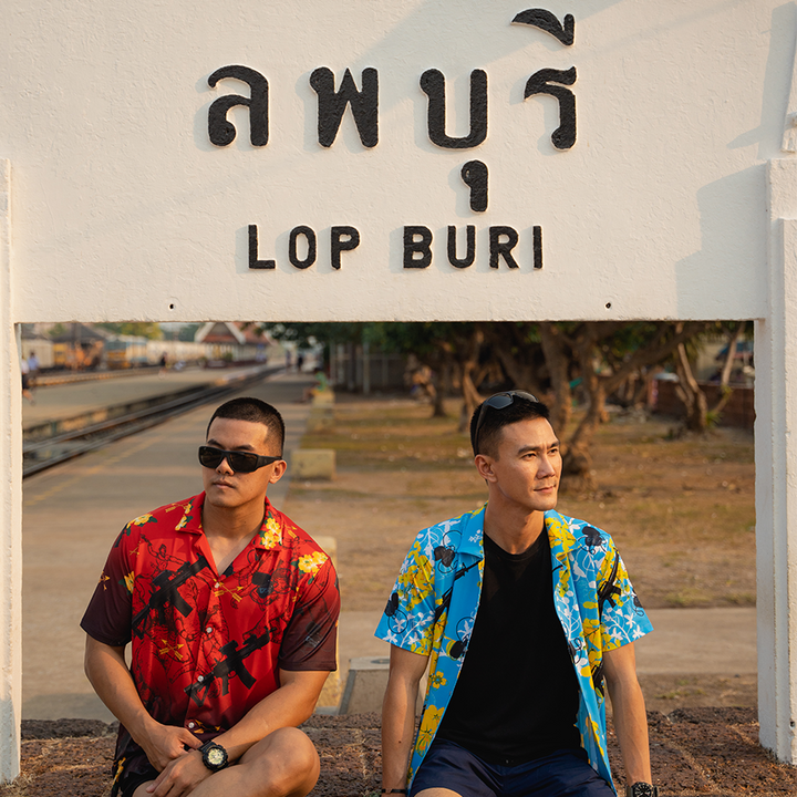 เสื้อฮาวาย VALOR PX - เอราวัณ M5 Hawaii Shirt