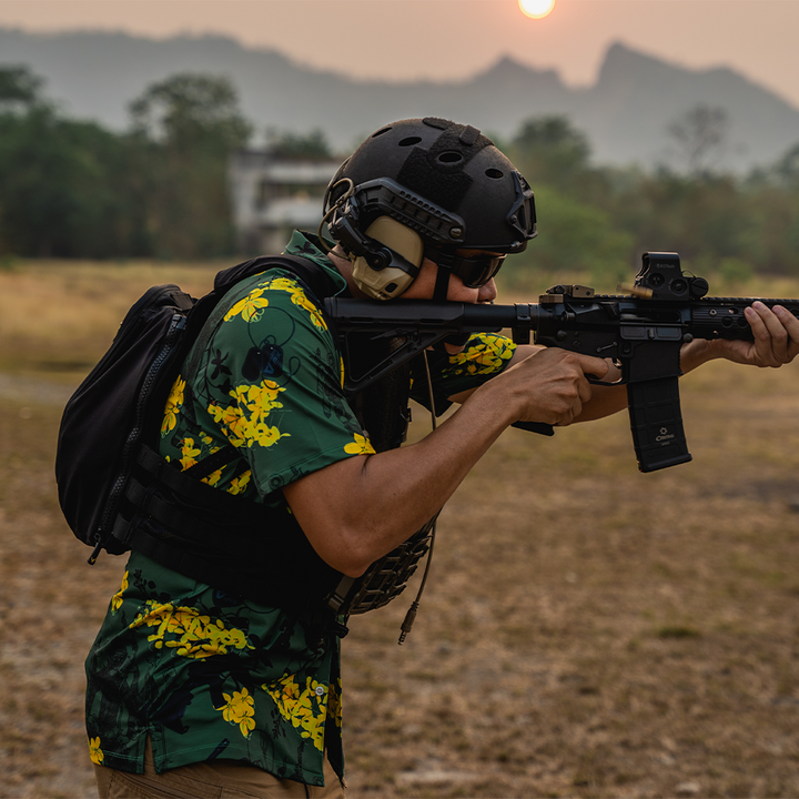 เสื้อฮาวาย VALOR PX - ทศกันฐ์ลั่นไก Hawaii Shirt