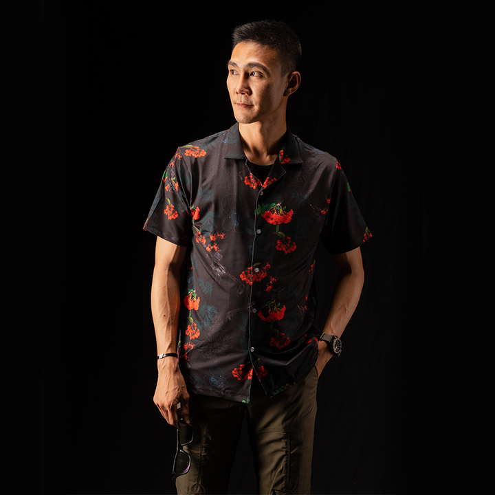 เสื้อฮาวาย VALOR PX - หนุมาน MCX Hawaii Shirt