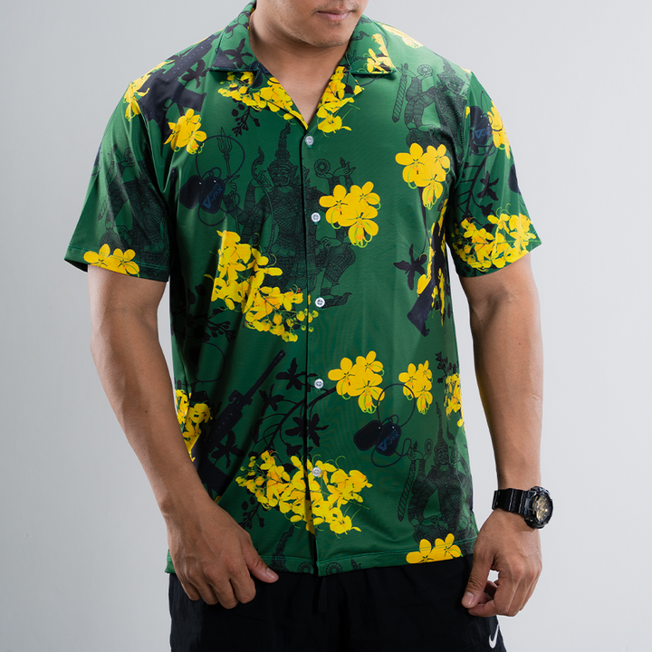 เสื้อฮาวาย VALOR PX - ทศกันฐ์ลั่นไก Hawaii Shirt