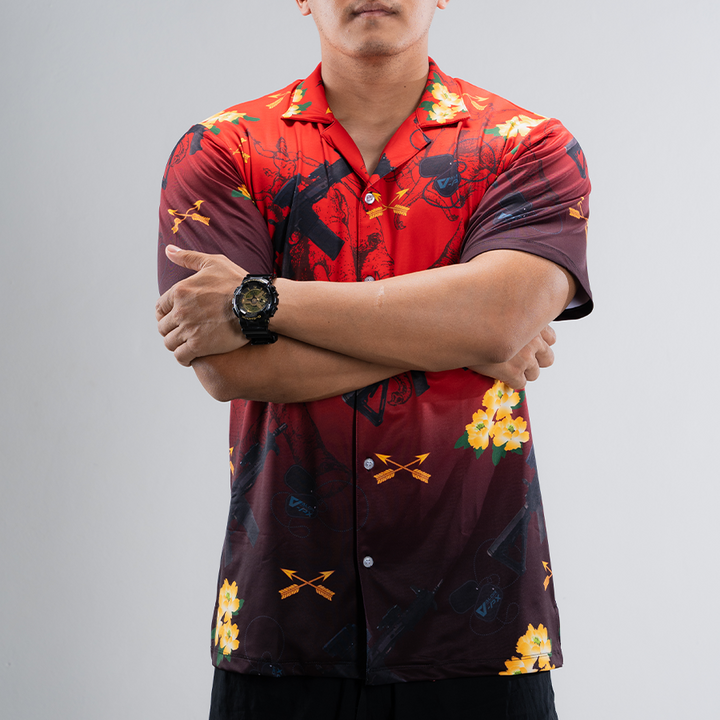 เสื้อฮาวาย VALOR PX - เอราวัณ M5 Hawaii Shirt