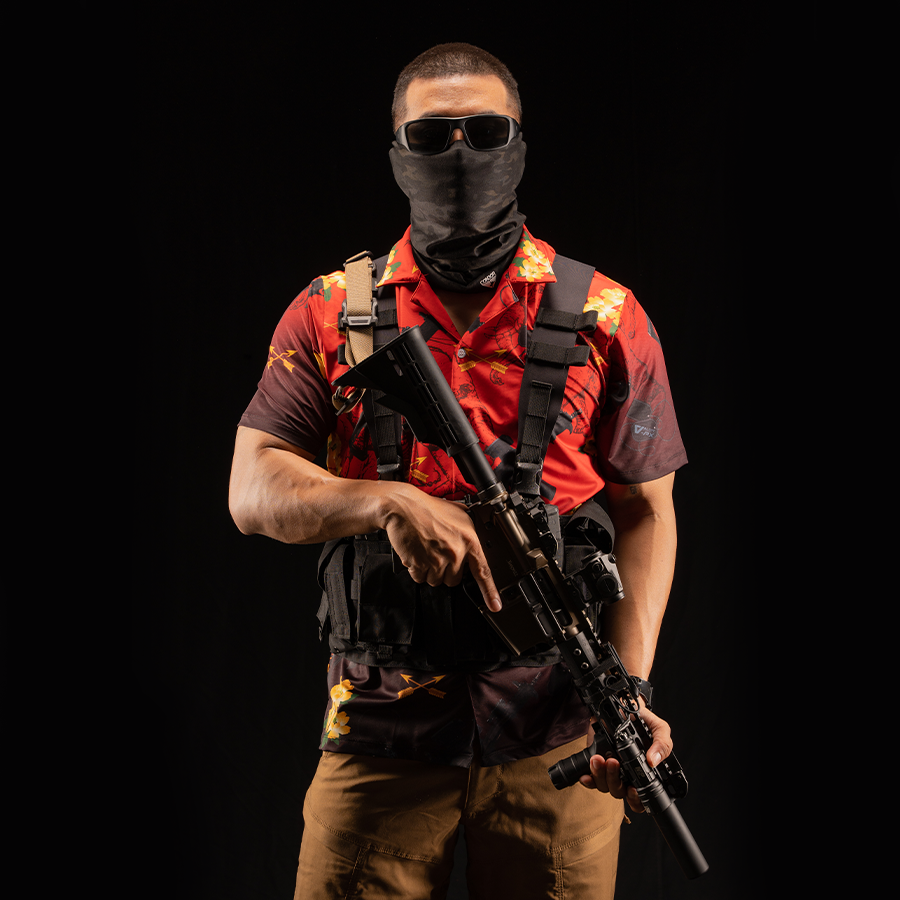 เสื้อฮาวาย VALOR PX - เอราวัณ M5 Hawaii Shirt