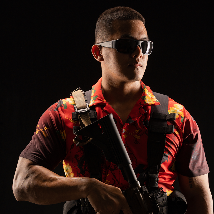 เสื้อฮาวาย VALOR PX - เอราวัณ M5 Hawaii Shirt