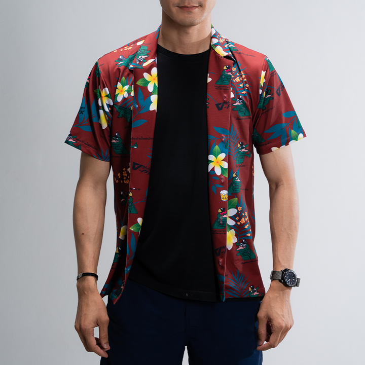 เสื้อฮาวาย VALOR PX x หรวจลาว - Original Hawaii Shirt