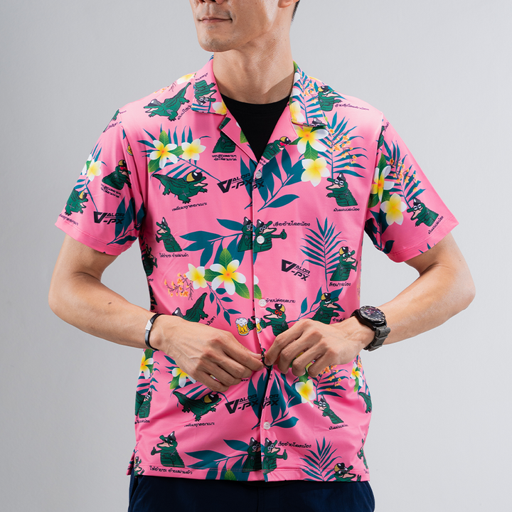 เสื้อฮาวาย VALOR PX x หรวจลาว - Original Hawaii Shirt