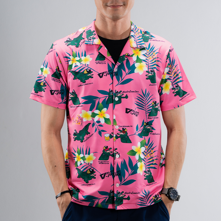เสื้อฮาวาย VALOR PX x หรวจลาว - Original Hawaii Shirt