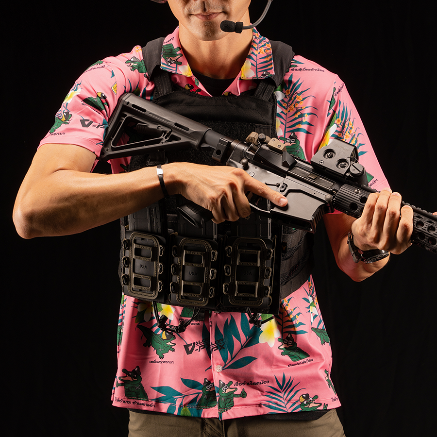 เสื้อฮาวาย VALOR PX x หรวจลาว - Original Hawaii Shirt