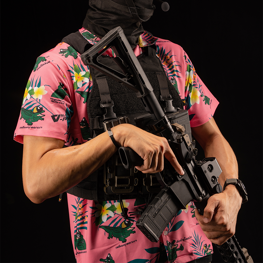 เสื้อฮาวาย VALOR PX x หรวจลาว - Original Hawaii Shirt