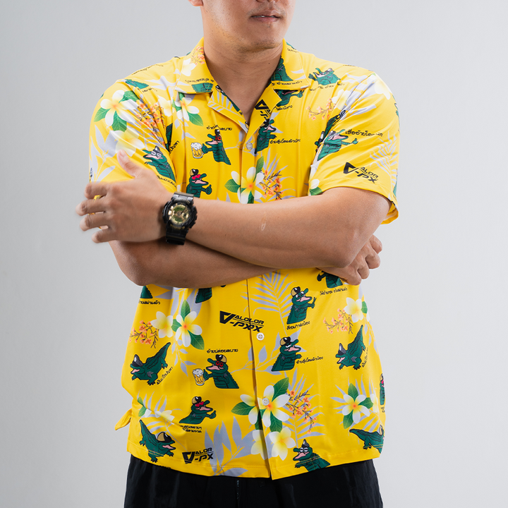 เสื้อฮาวาย VALOR PX x หรวจลาว - Original Hawaii Shirt