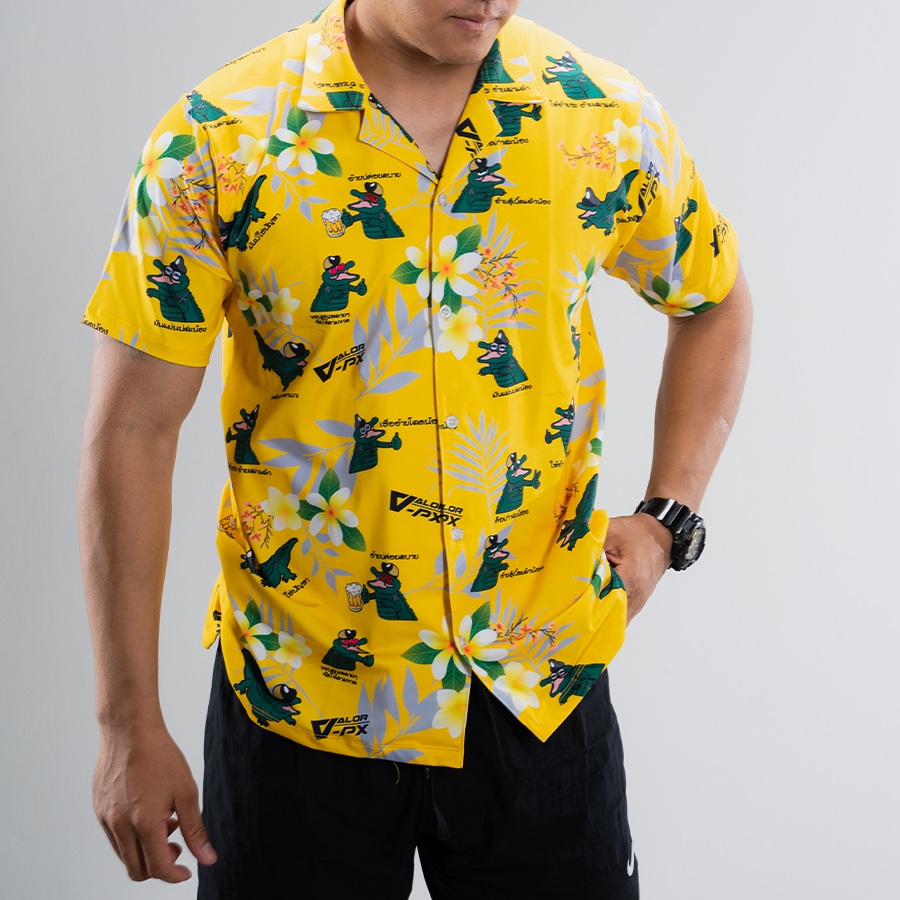เสื้อฮาวาย VALOR PX x หรวจลาว - Original Hawaii Shirt
