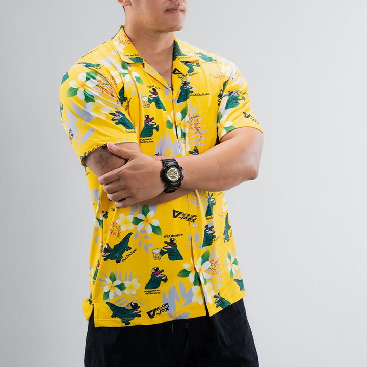 เสื้อฮาวาย VALOR PX x หรวจลาว - Original Hawaii Shirt