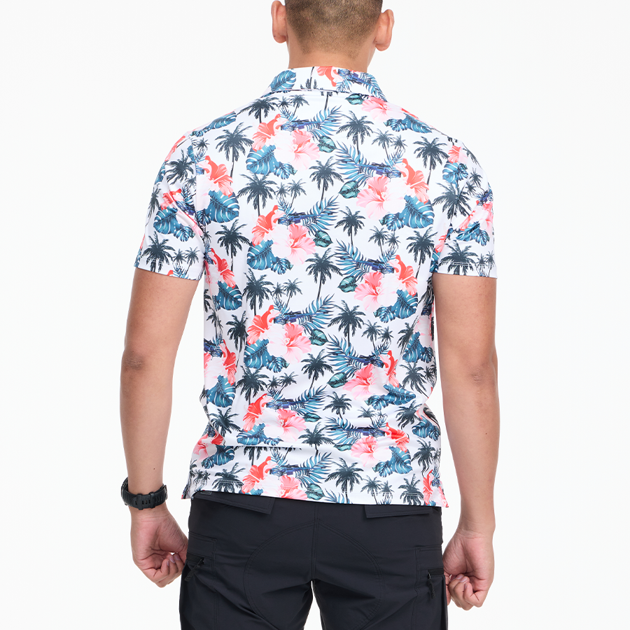 เสื้อโปโลฮาวาย VALOR PX - Sniper Vibe Polo Hawaii Shirt