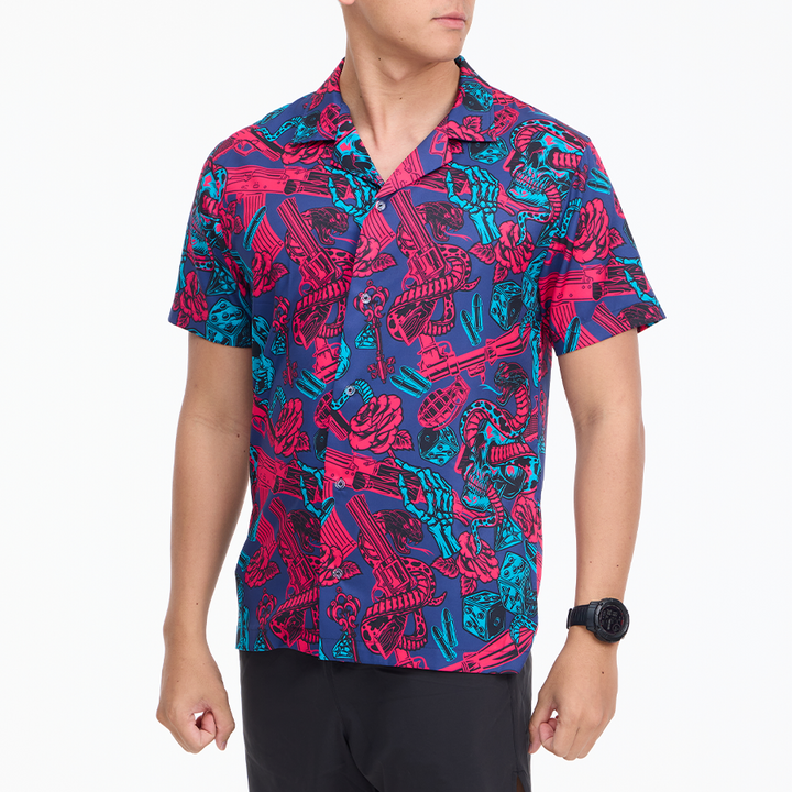 เสื้อฮาวาย VALOR PX - Venom Royale Hawaii Shirt