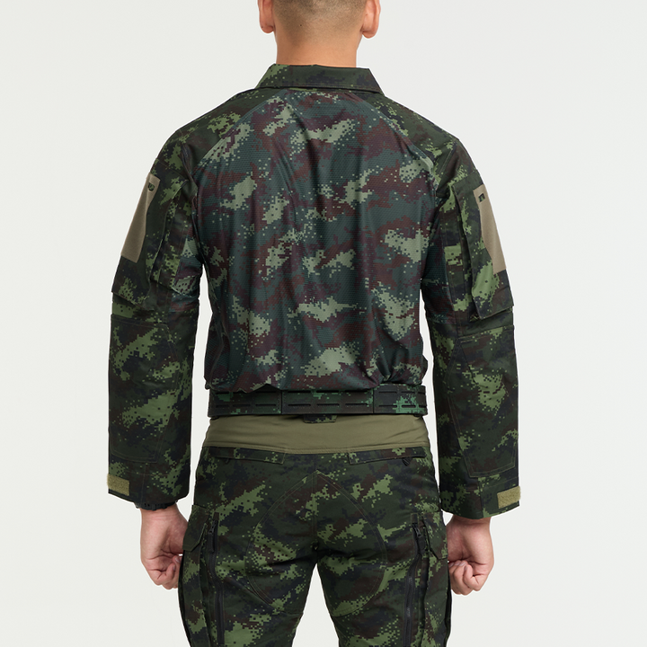 เสื้อทหาร Valor PX - Native Combat Shirt เสื้อคอมแบทลายพราง ทหารบก