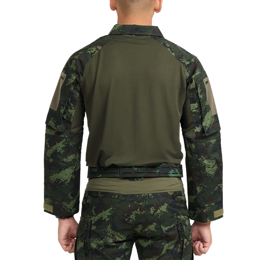 เสื้อทหาร Valor PX - Native Combat Shirt เสื้อคอมแบทลายพราง ทหารบก