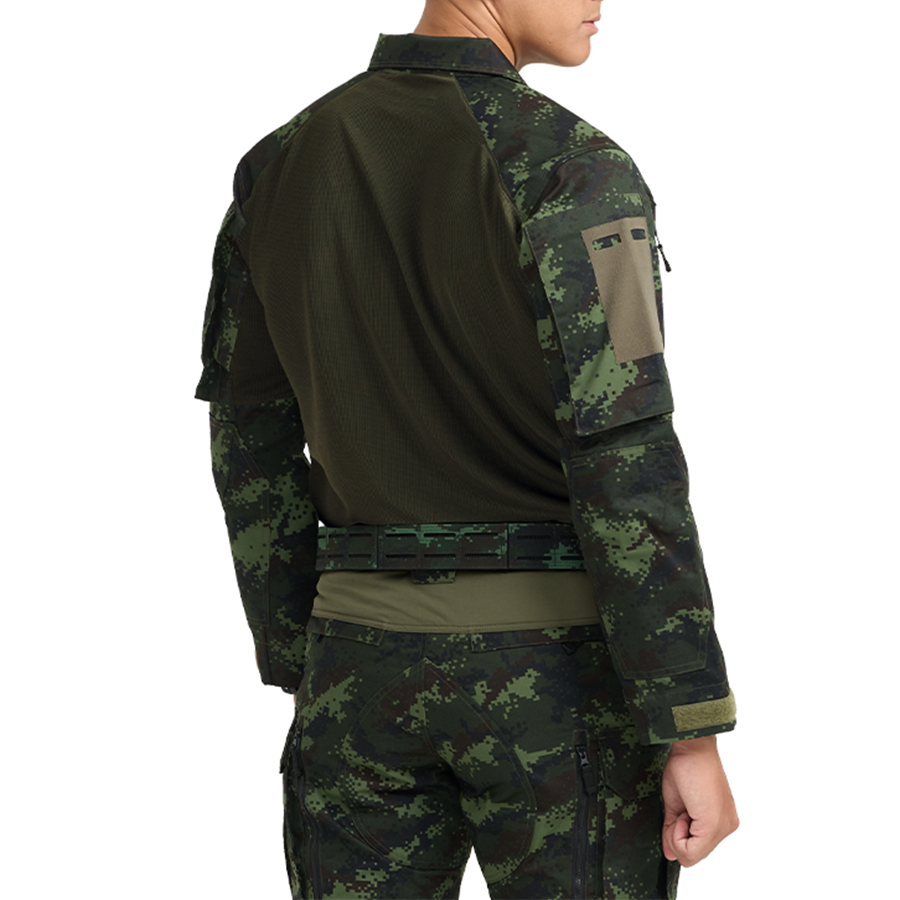 เสื้อทหาร Valor PX - Native Combat Shirt เสื้อคอมแบทลายพราง ทหารบก