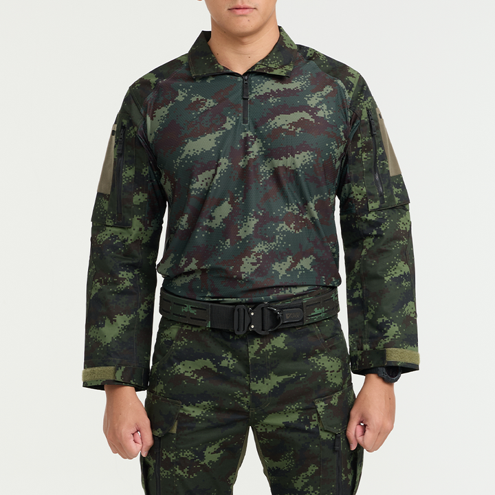 เสื้อคอมแบท ทหารบก. คอมแบททหารบกใส่ฝึกได้