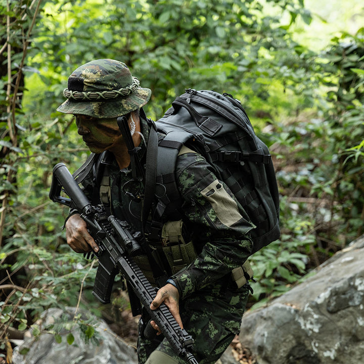 เสื้อทหาร Valor PX - Native Combat Shirt เสื้อคอมแบทลายพราง ทหารบก