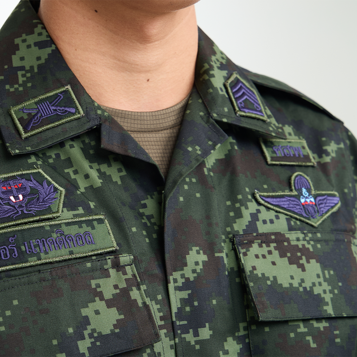เสื้อทหาร VALOR PX - Native BDU Shirt เสื้อฝึกลายพราง ทหารบก