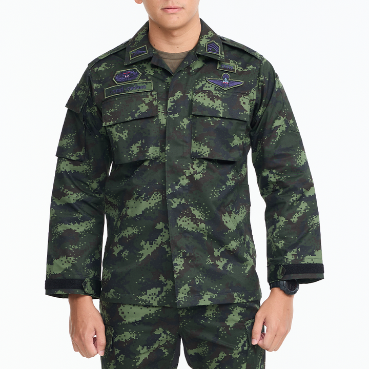 เสื้อทหาร VALOR PX - Native BDU Shirt เสื้อฝึกลายพราง ทหารบก