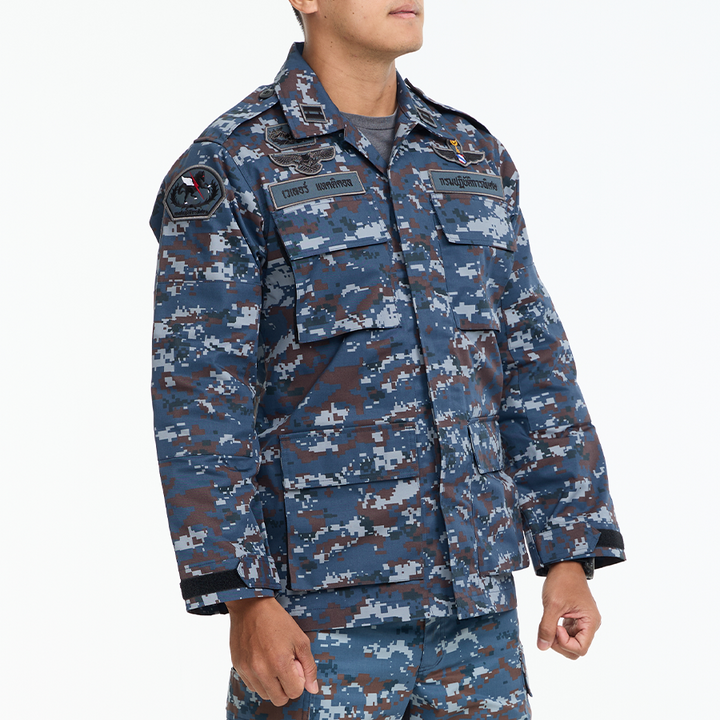 เสื้อทหาร VALOR PX - Native BDU Shirt เสื้อชุดฝึกลายพราง ทหารอากาศ RTAF