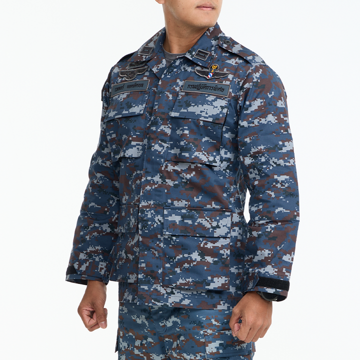 เสื้อทหาร VALOR PX - Native BDU Shirt เสื้อชุดฝึกลายพราง ทหารอากาศ RTAF