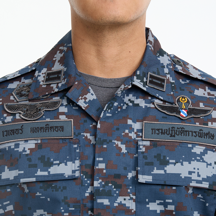 เสื้อทหาร VALOR PX - Native BDU Shirt เสื้อชุดฝึกลายพราง ทหารอากาศ RTAF