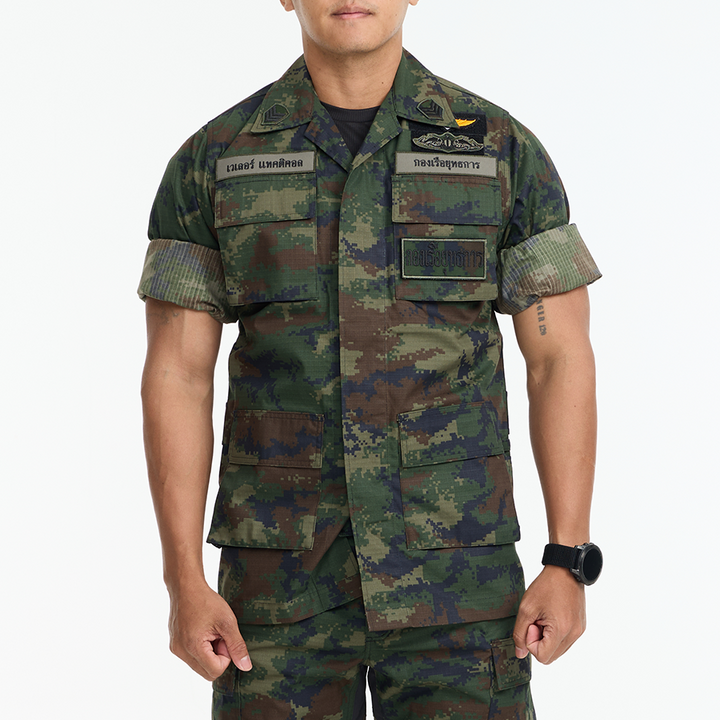 เสื้อทหาร VALOR PX - Native BDU Shirt เสื้อชุดฝึกพราง ทหารเรือ