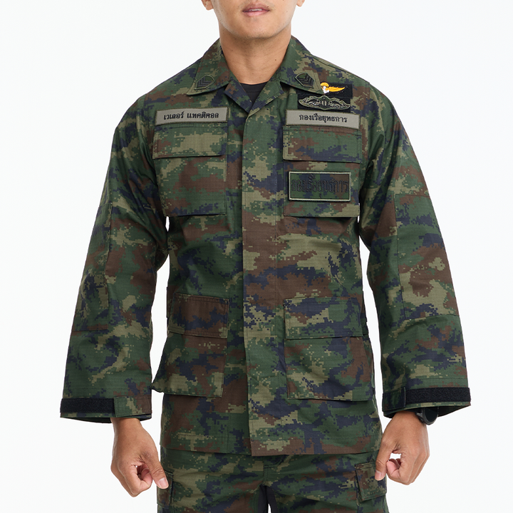 เสื้อทหาร VALOR PX - Native BDU Shirt เสื้อชุดฝึกพราง ทหารเรือ